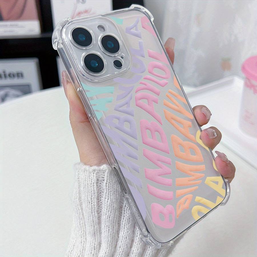 1pc Transparent For Samsung iPhone 12 Phone Cases