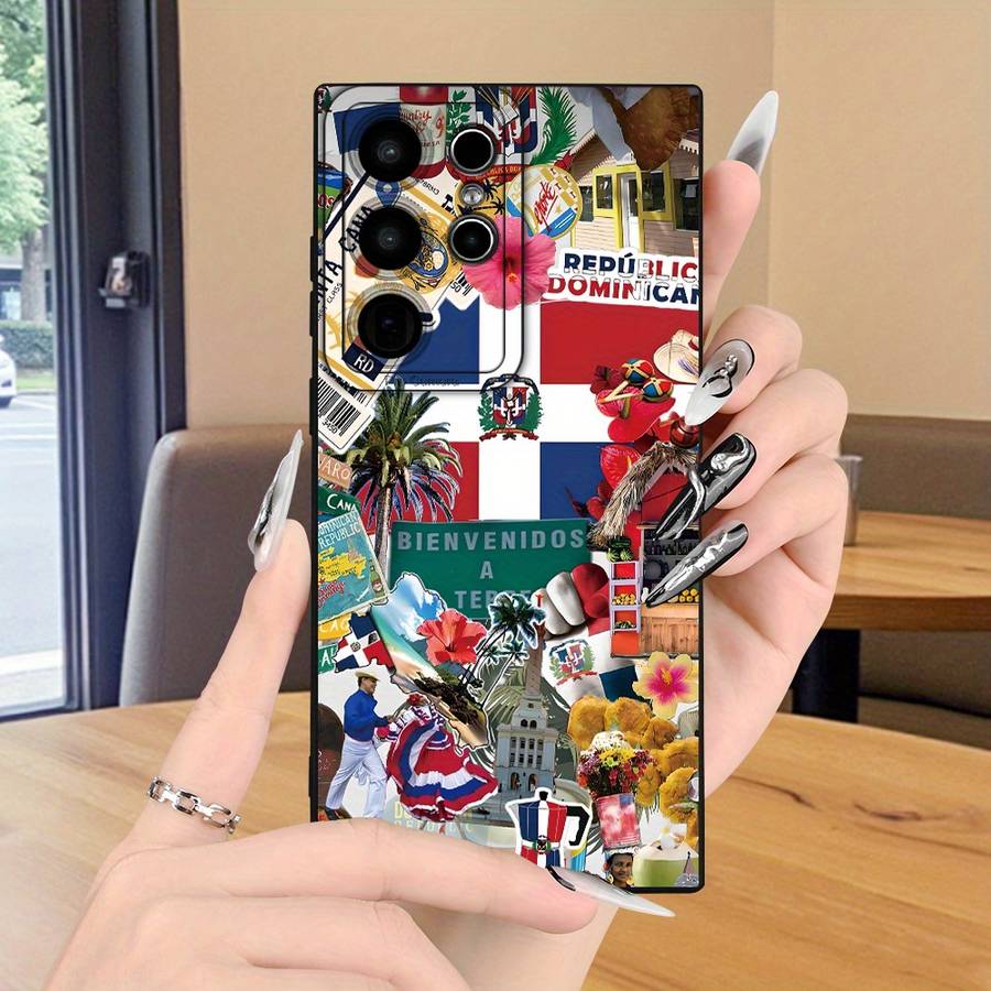 1pc Black For Samsung Galaxy S24 Ultra Phone Cases