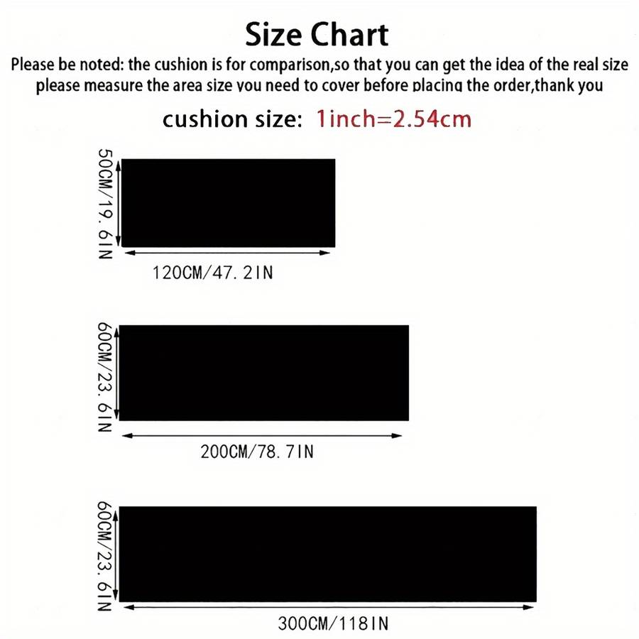 1Pc 50x120cm 19.6x47.2inch Floor Mat