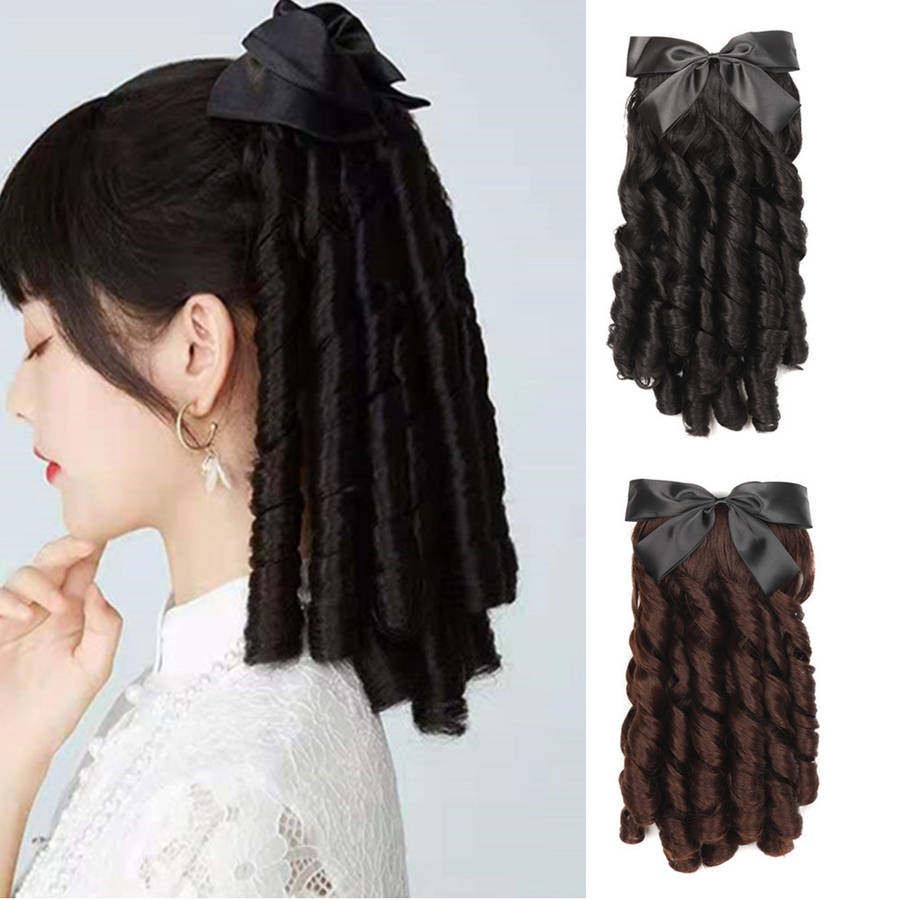 1Pc Light Brown 30.48cm Fashion Design Wig