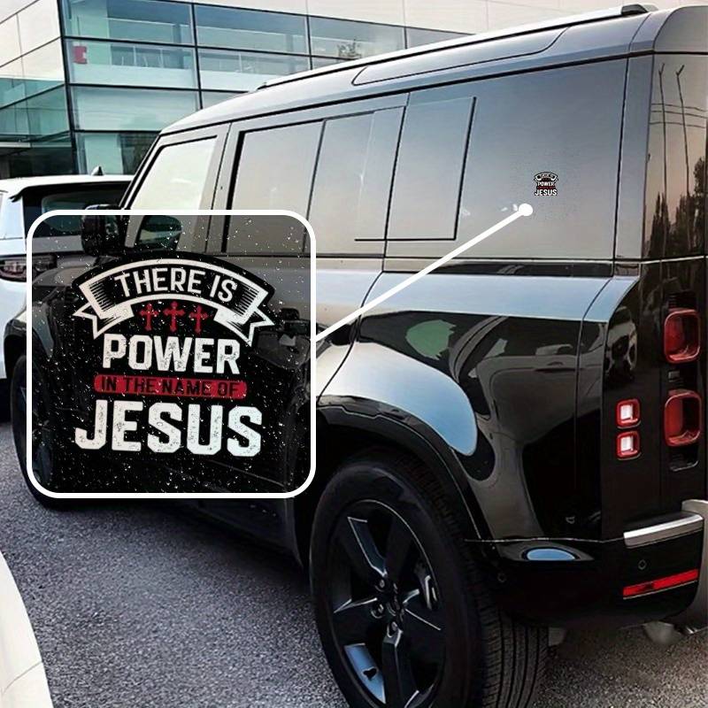 4pcs Jesus Christian Themed Stickers