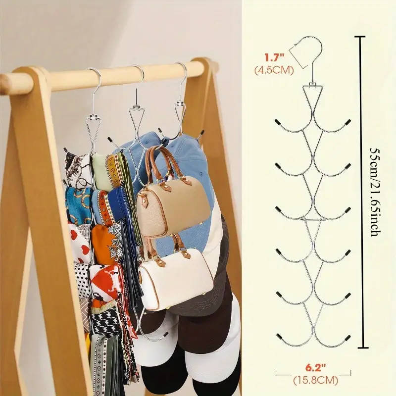Metal Level 12 Scarf Hanger