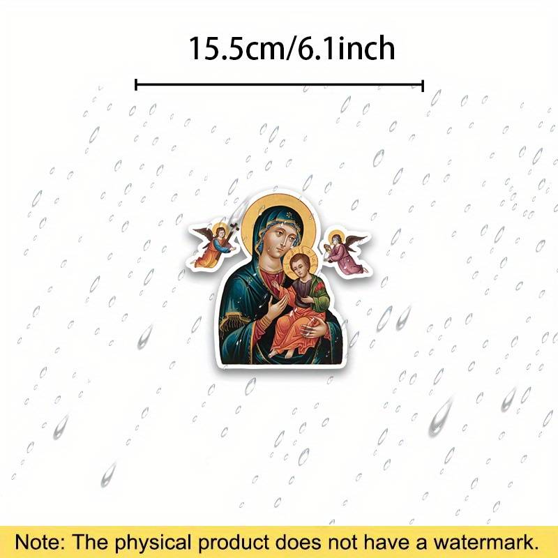 1pc Jesus Christian Themed Stickers
