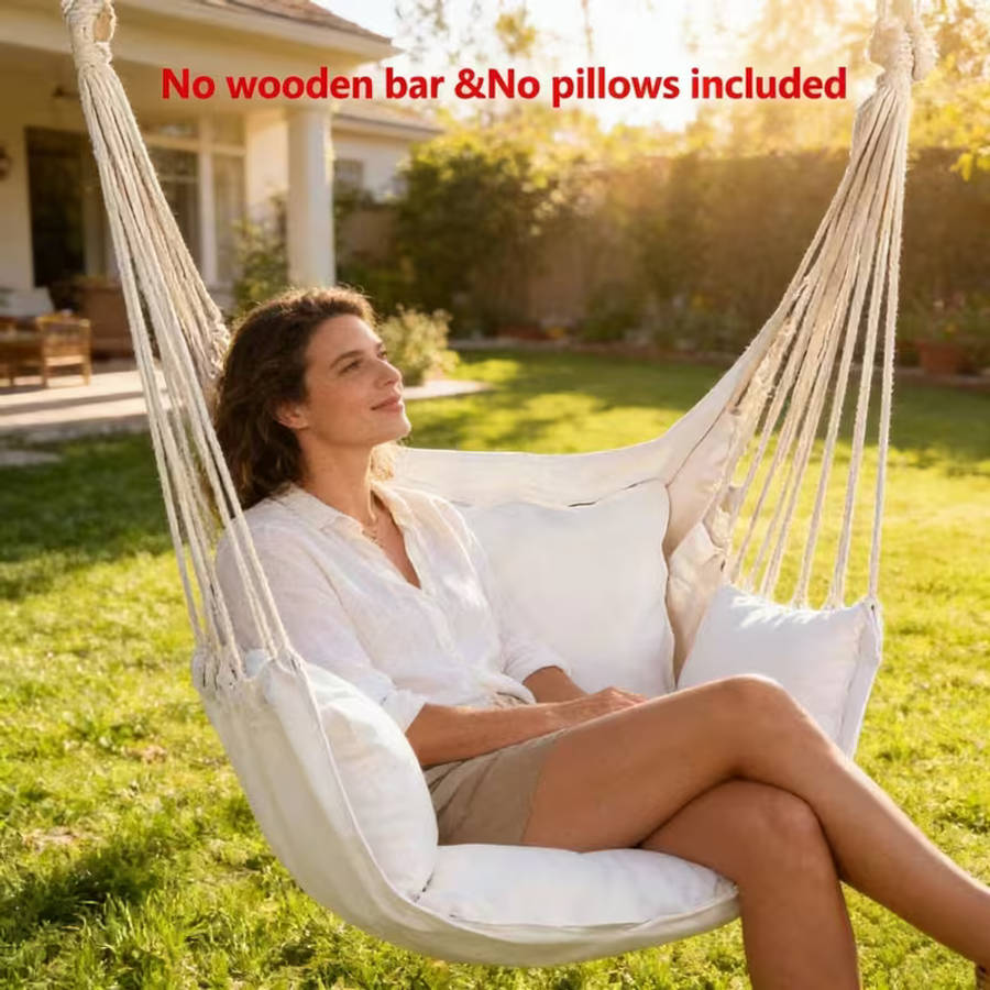 Canvas Hammock Chair - Multifunctional Indoor/Outdoor Swing