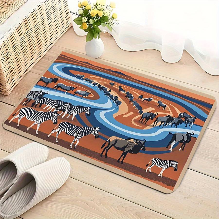 1Pc 31.50x47.24inch 80x120cm Floor Mat