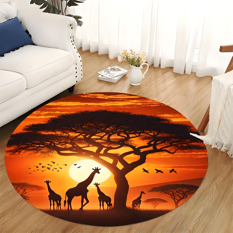 1Pc 31.5x31.5inch 80x80cm Floor Mat
