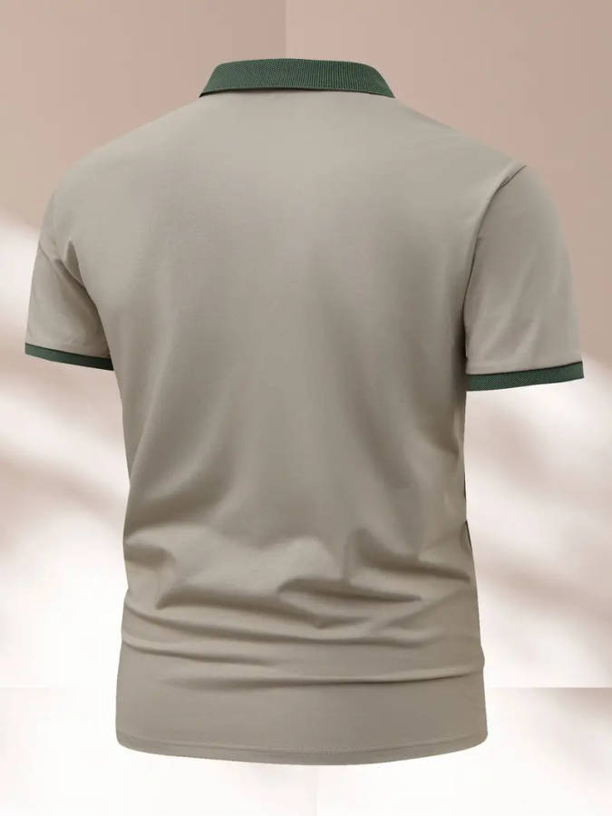 Mens Golf Shirt - Breathable - Size: Large UK 40