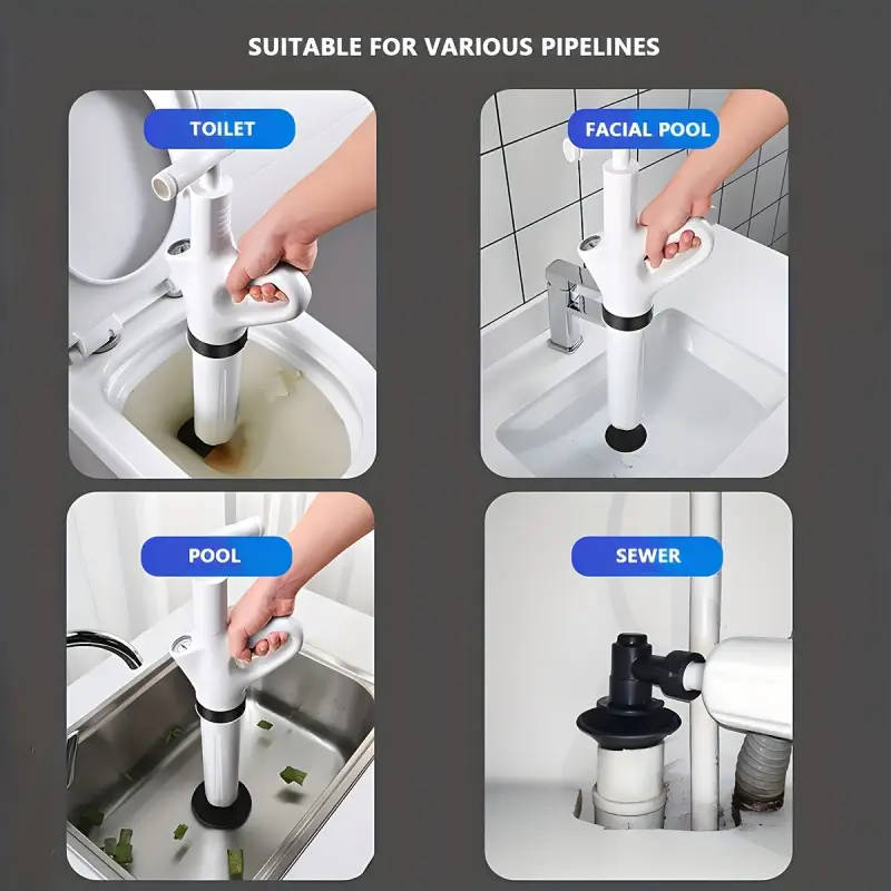 5 Size Nozzle Heavy Duty Drain Nozzle Kit