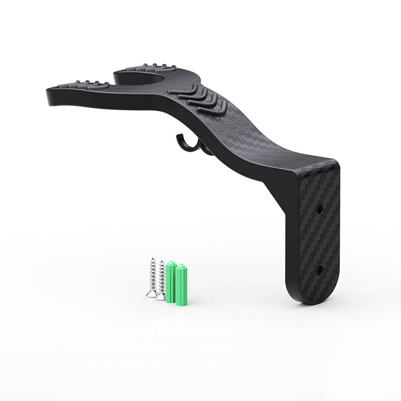 1pc Durable Unisex-Adult ABS Wall-Mounted Motorcycle Helmet Hook Rack with Key HookMultiuse Helme