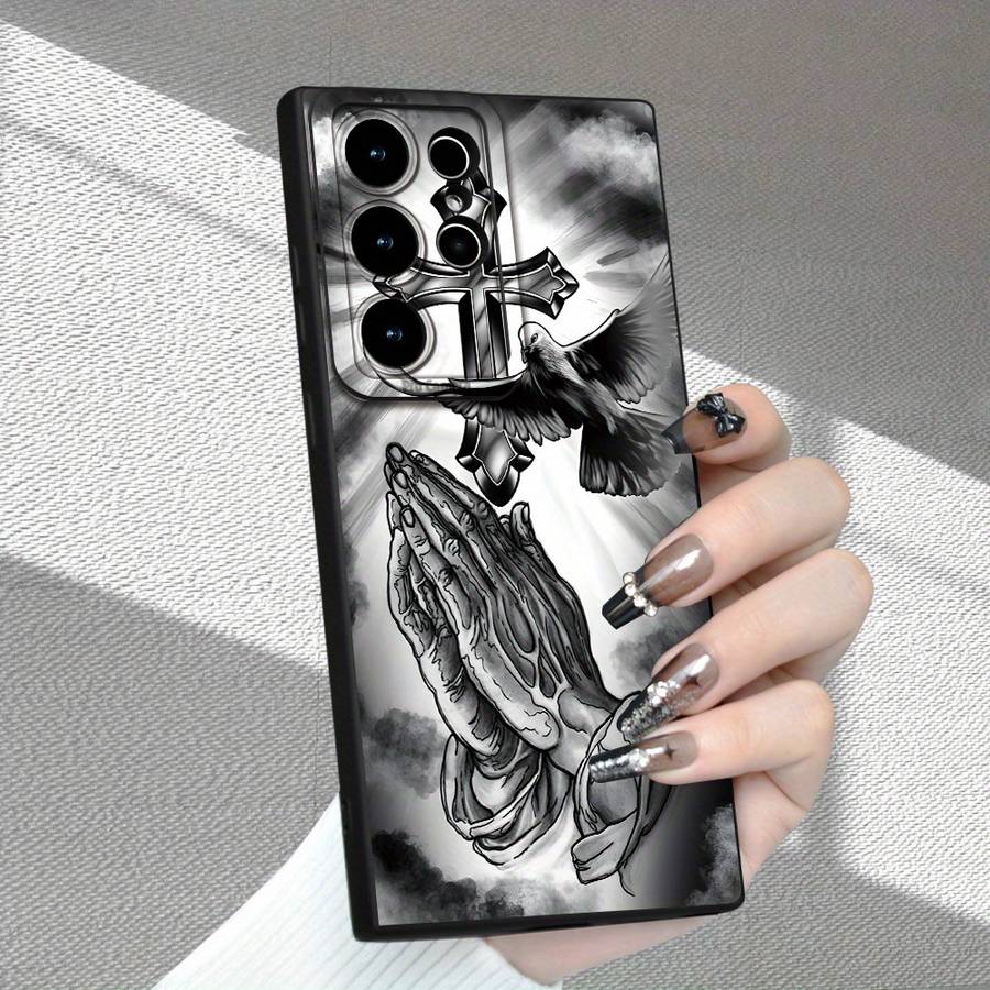 1pc Black For Samsung Galaxy A52 Phone Cases