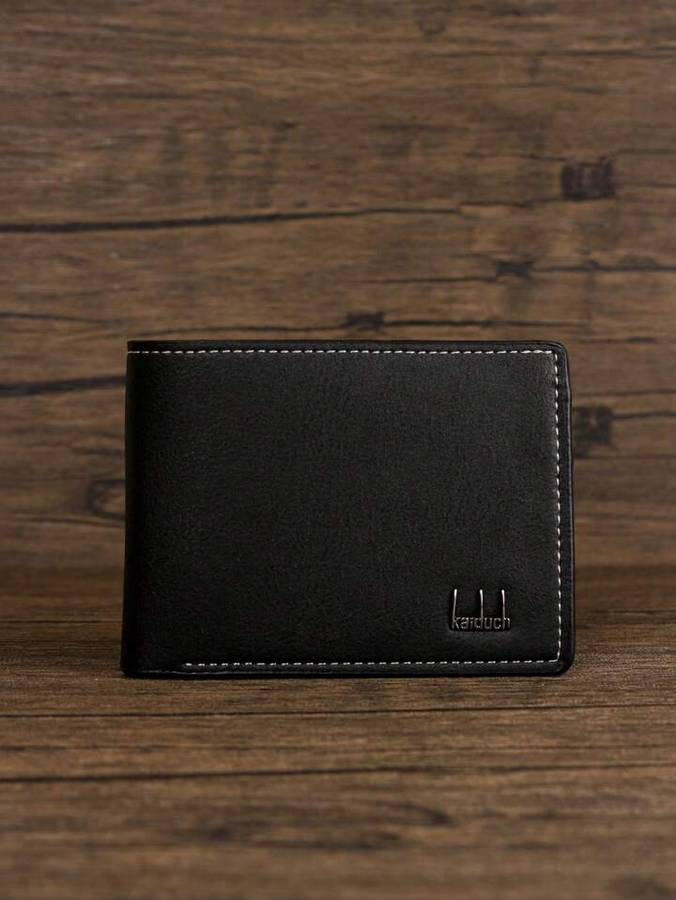 Kaiduch Men`s PU Leather Wallet with Coin pocket