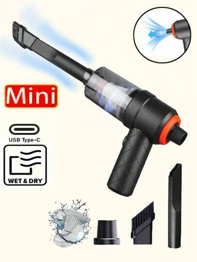 2 in 1 Cordless Handheld Vacuum Cleaner - Air Blowing and Dust Suction