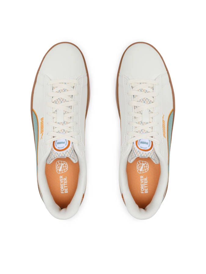 PUMA SMASH 3.0 WHITE BLUE GUM SNEAKERS RETAILR1100