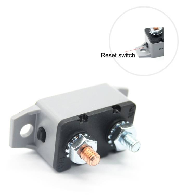 F3088-30A 30A Manual Reset Circuit Breaker Double Short Legs with Bolt 12/24V