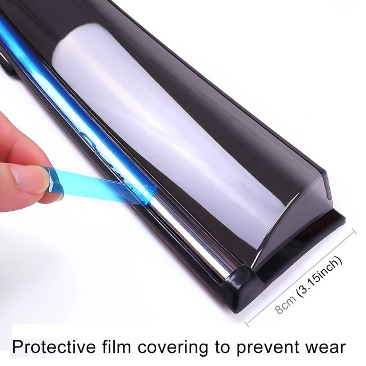 4 PCS Window Sunny Rain Visors Awnings Sunny Rain Guard for Ford Fiesta 2010-2018 Version Sedan