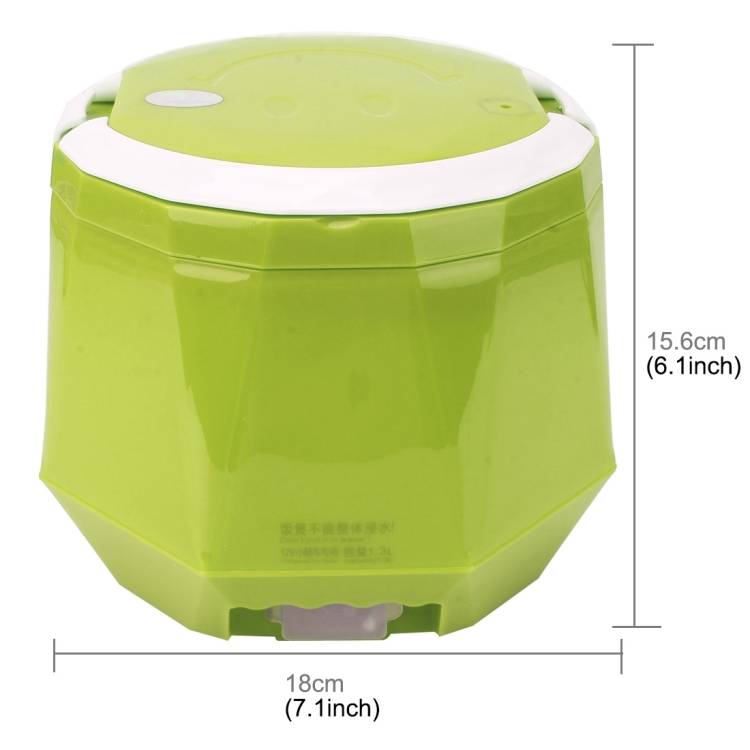 OUSHIBA Car Auto C3 Mini Multi-function Rice Cooker 12V 1.3L Volume for Rice Soup Noodles Vegetable