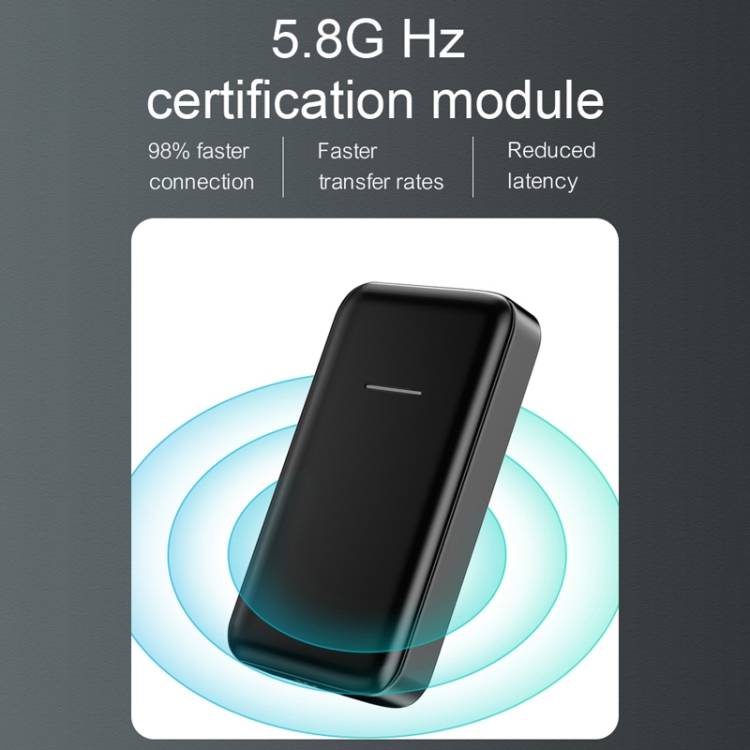 Original Car Wired to Wireless iOS Carplay Module Auto Smart Phone Carplay USB Navigation(Carbon Fib