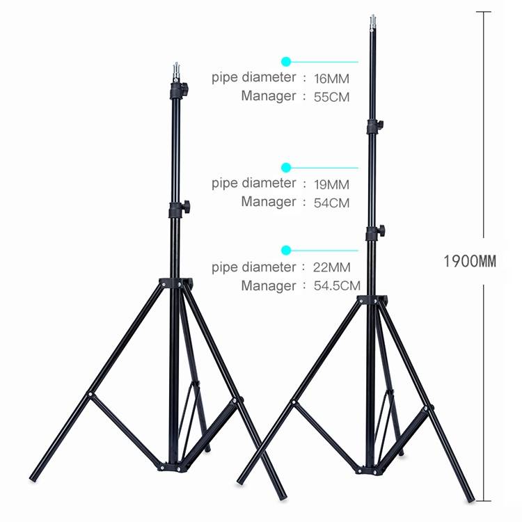 TRIOPO Oubao 1.9m Portable Studio Light Metal Tripod