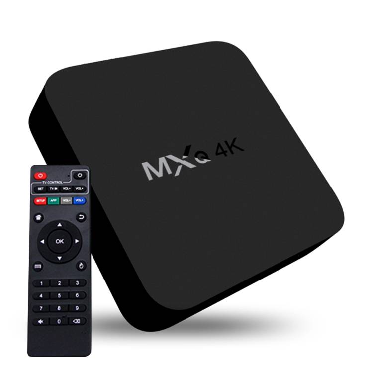 MXQ 4K Full HD Media Player RK3229 Quad Core KODI Android 9.0 TV Box with Remote Control, RAM: 1GB,