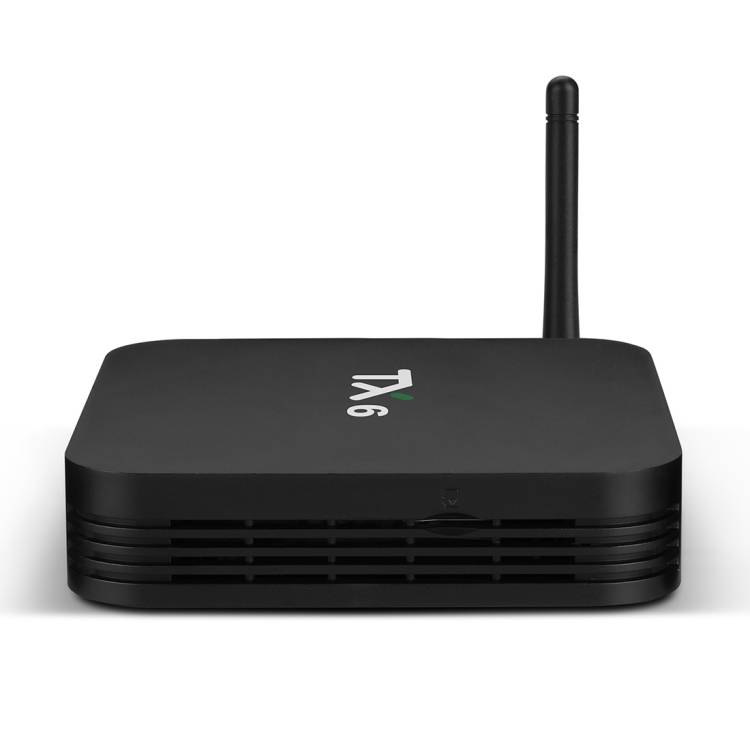 TX6 4K UHD Smart TV Box with Remote Controller, Android 7.1 Allwinner H6 Quad Core ARM Cortex-A53 1.