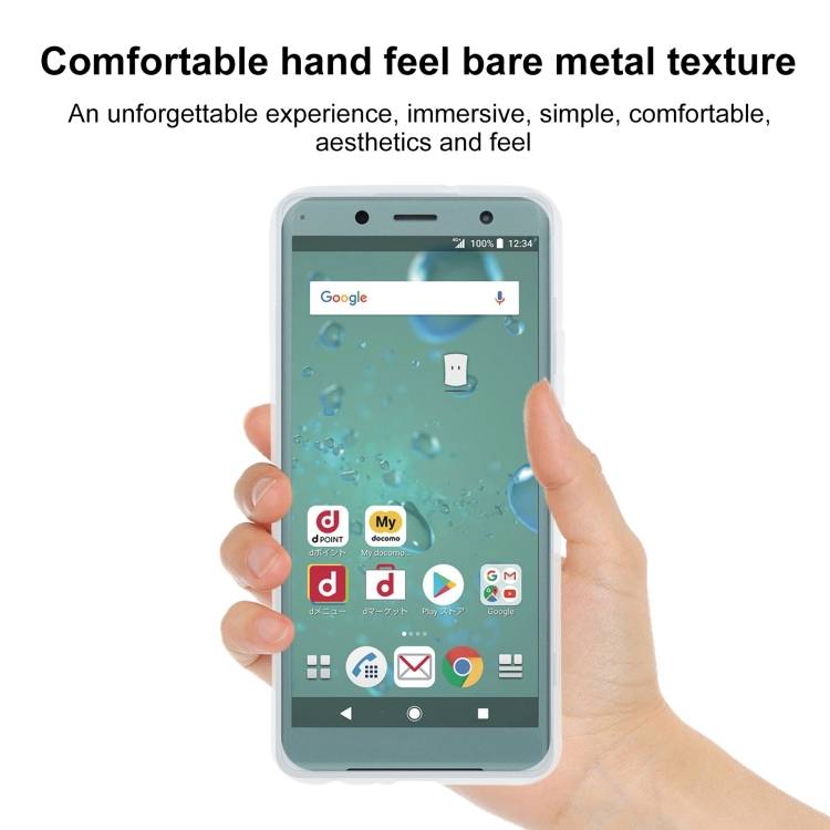 TPU Phone Case For Sony Xperia XZ2 Compact(Transparent White)