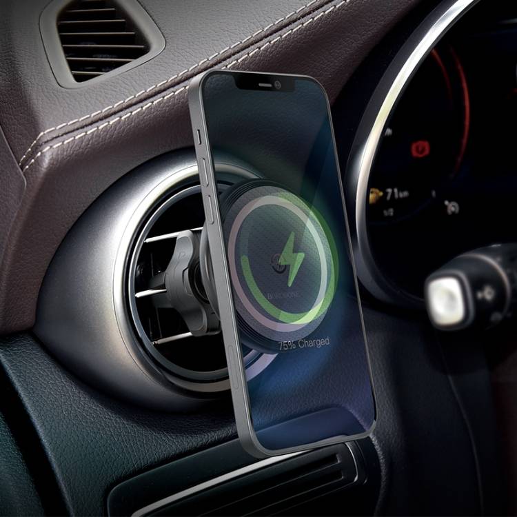 Borofone BH45 Car Magnetic Wireless Charging Holder(Black)