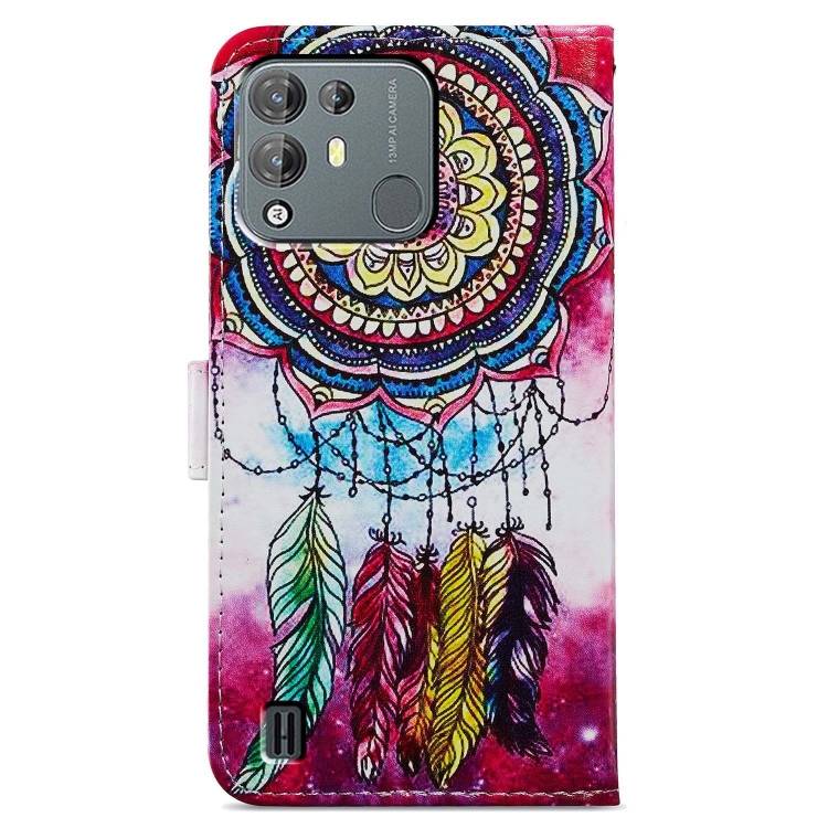 For Blackview A55 Pro Painted Pattern Horizontal Flip Leather Phone Case(Dreamcatcher)
