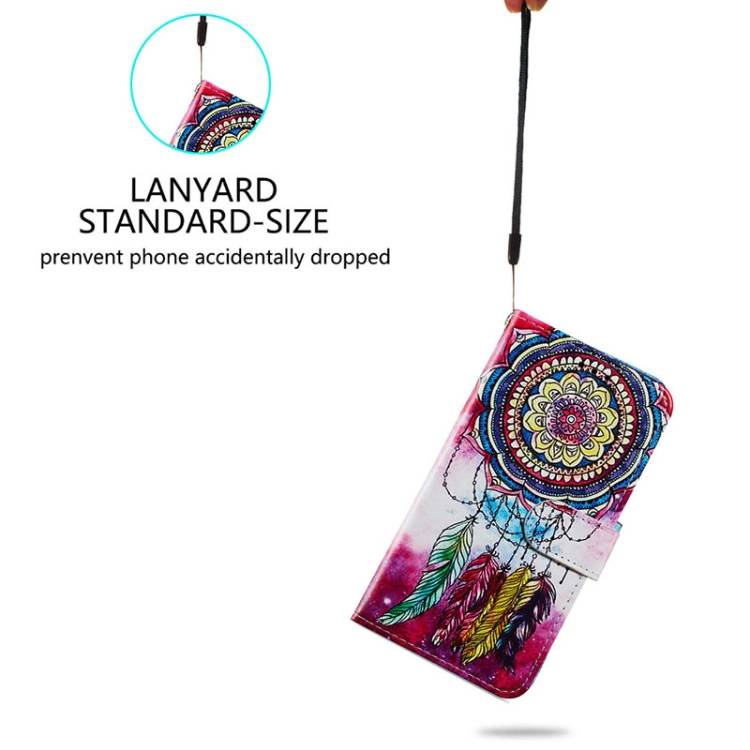 For Blackview A55 Pro Painted Pattern Horizontal Flip Leather Phone Case(Dreamcatcher)