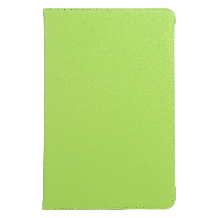 For iPad Air 11 2024 360 Degree Rotation Litchi Texture Leather Tablet Case with Holder(Green)
