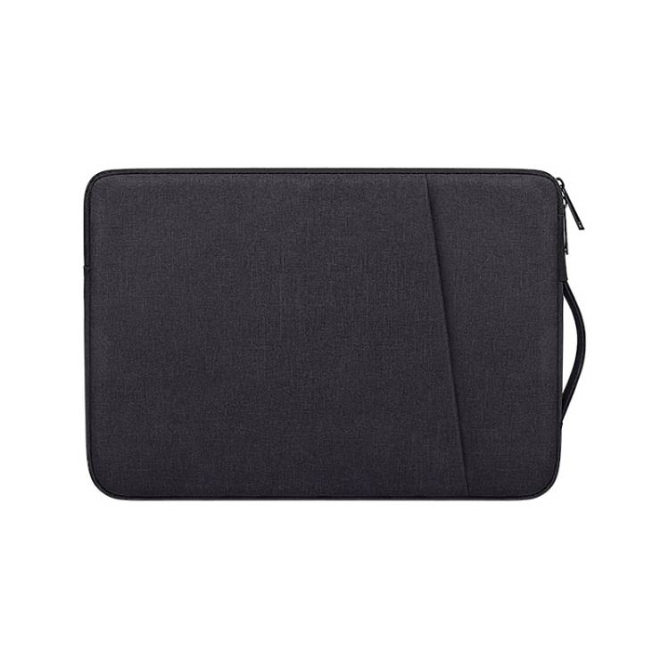 ND01D Felt Sleeve Protective Case Carrying Bag for 14.1 inch Laptop(Black)