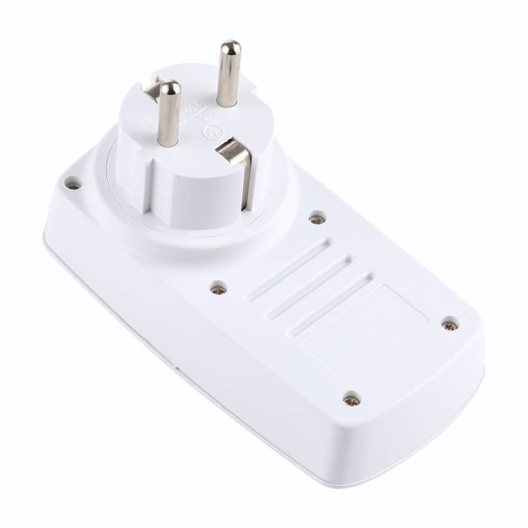 AK-DL220 220V Smart Wireless Remote Control Socket with Remote Control, Plug Type:EU Plug