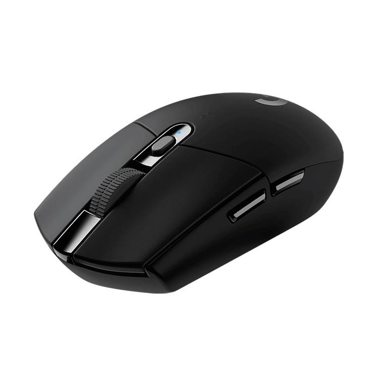 Logitech G304 LIGHTSPEED 12000 DPI 6 Programmable Buttons HERO Sensor Wireless Gaming Mouse (Black)