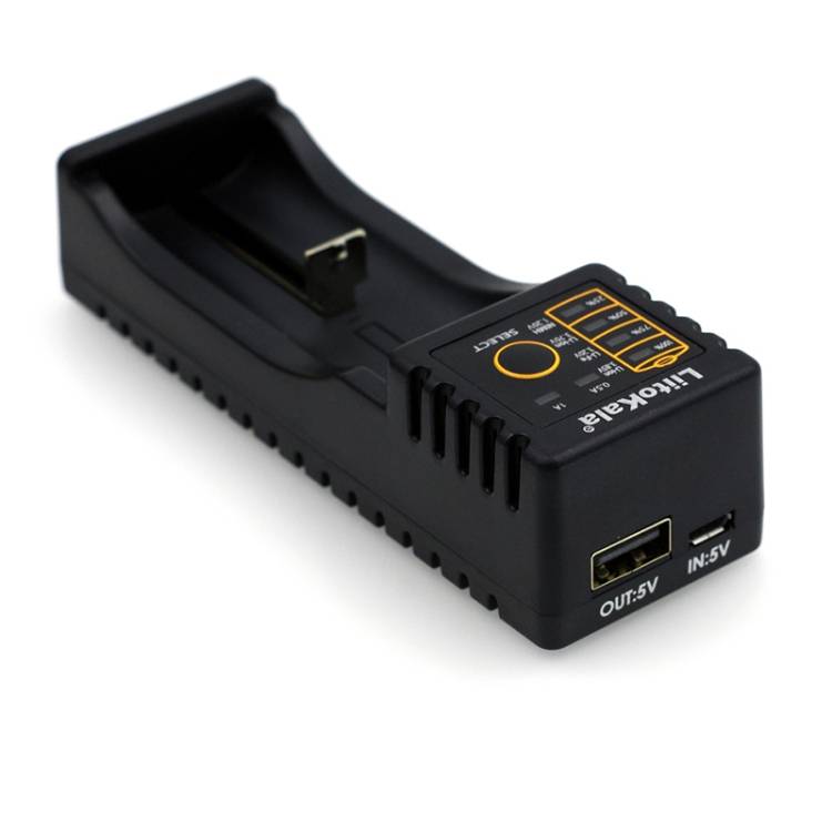 LiitoKala Lii-100 Battery Charger for Li-ion IMR 18650, 18490, 18350, 17670, 17500, 16340 (RCR123),