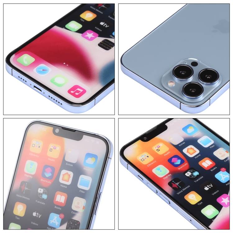 For iPhone 13 Pro Color Screen Non-Working Fake Dummy Display Model(Sierra Blue)