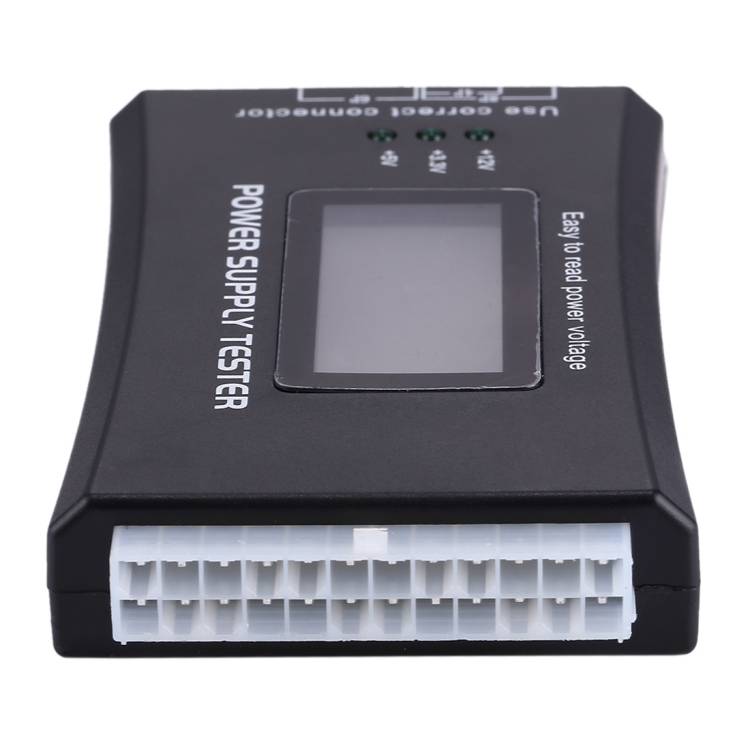 Digital LCD Display PC Computer 20/24 Pin Power Supply Tester Checker Power Measuring Diagnostic Tes