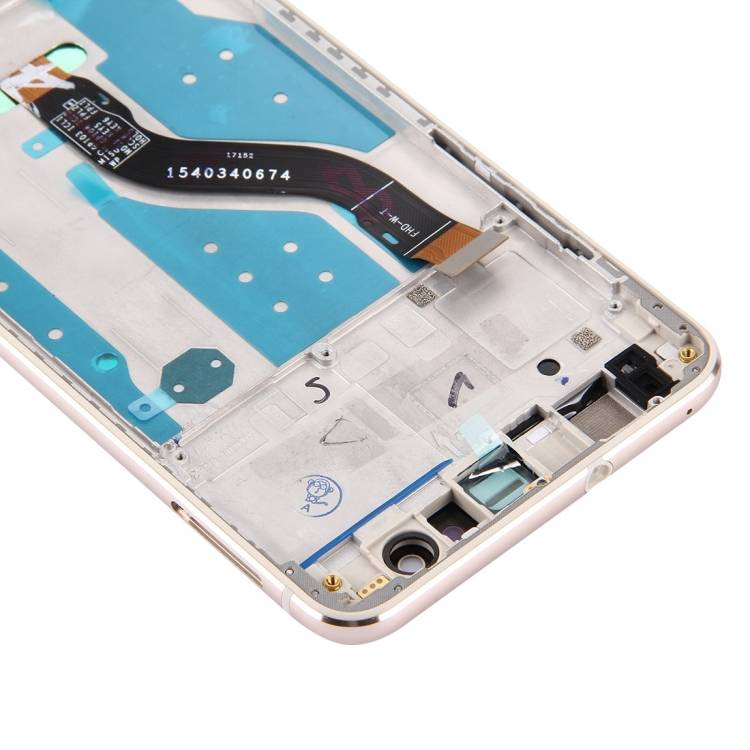 OEM LCD Screen for Huawei P10 Lite / Nova Lite Digitizer Full Assembly with Frame(Gold)