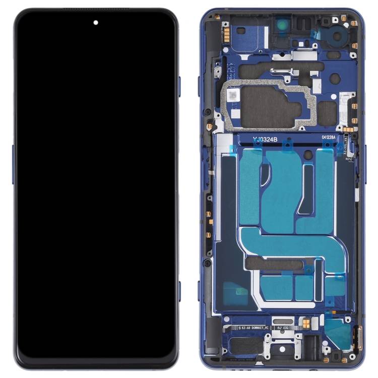 Original LCD Screen and Digitizer Full Assembly With Frame for Xiaomi Black Shark 4 / Black Shark 4