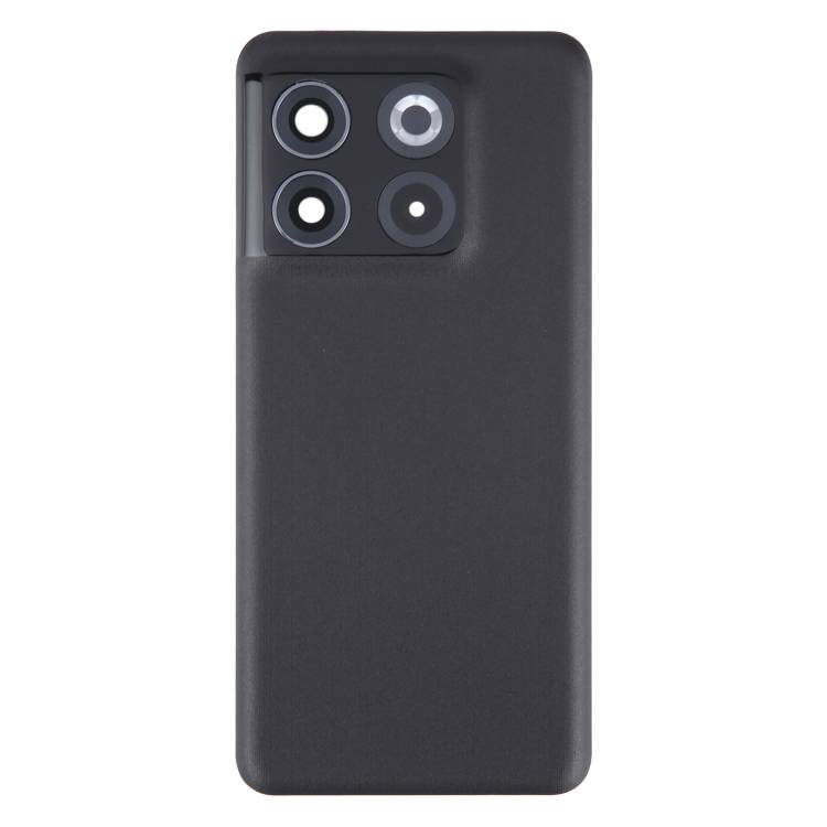 For OnePlus 11T Battery Back Cover with Camera Lens Cover(Black)