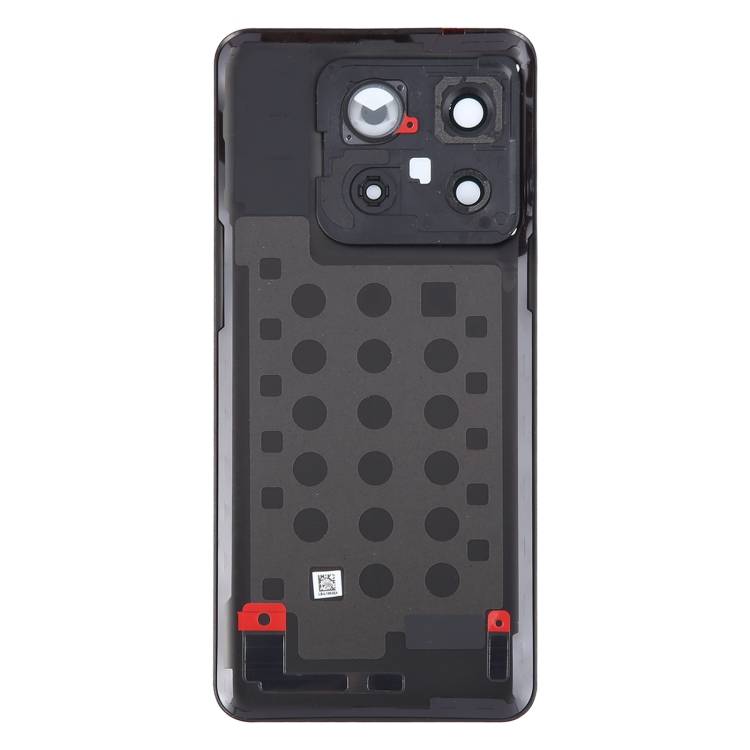 For OnePlus 11T Battery Back Cover with Camera Lens Cover(Black)