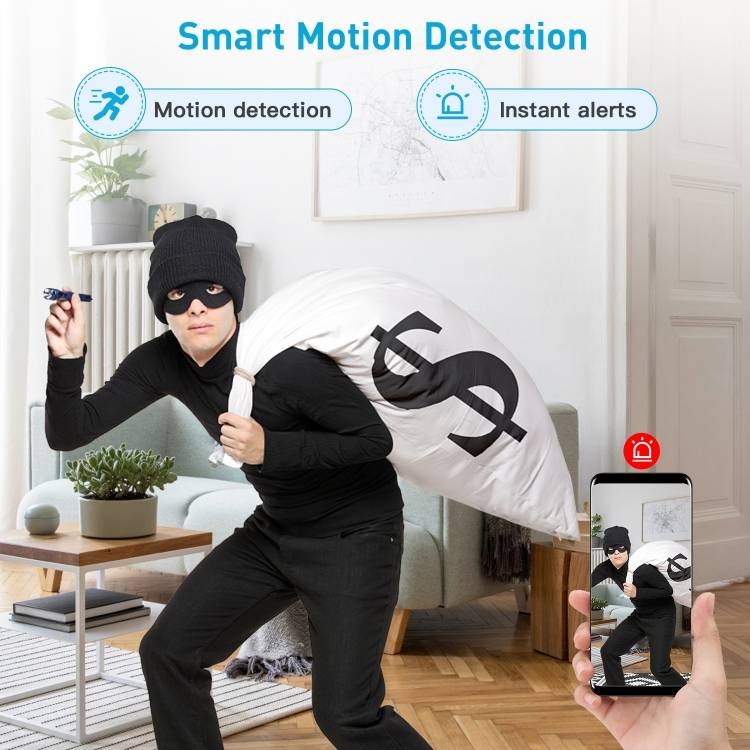 R6 4K HD WiFi Camera Support Remote View Portable Mini Night Vision Video Camera