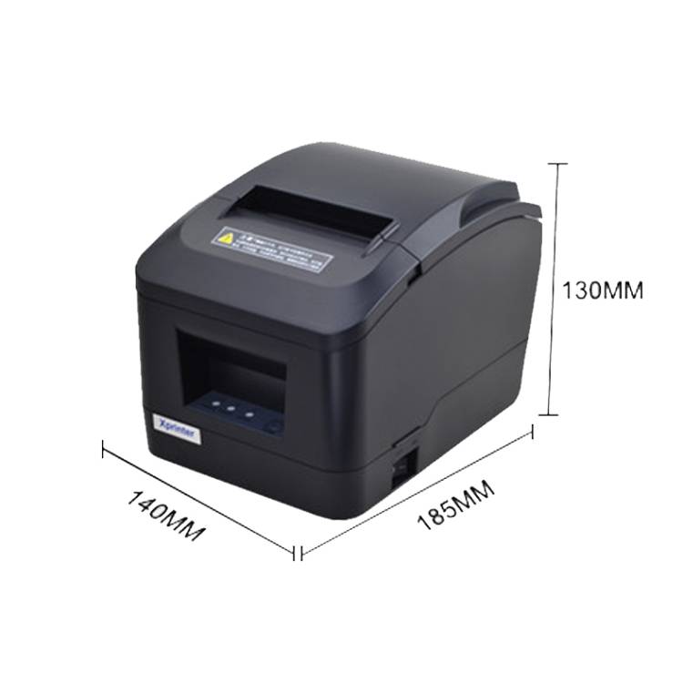 Xprinter XP-A160M Thermal Printer Catering Bill POS Cash Register Printer, Style:EU Plug(USB)
