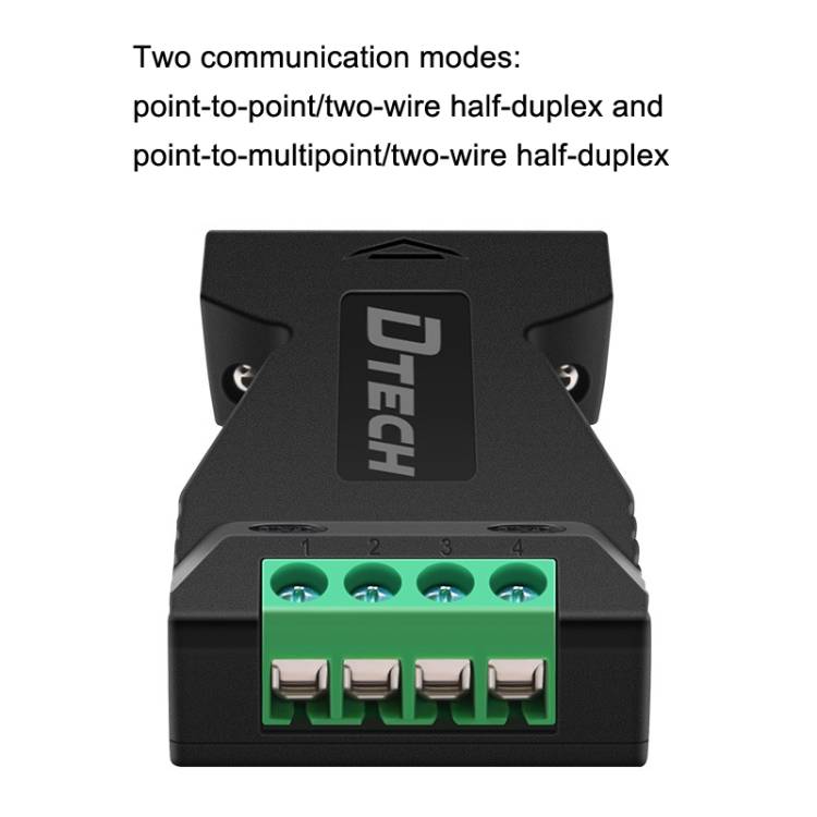 DTECH DT-9001 Industrial Grade Lightning And Surge Protection RS232 To 485 Converter