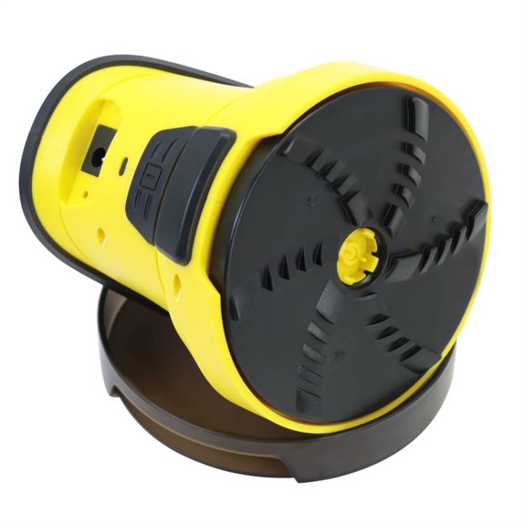 Auto Glass Electric De-icing And Snow Remover Yellow Gray