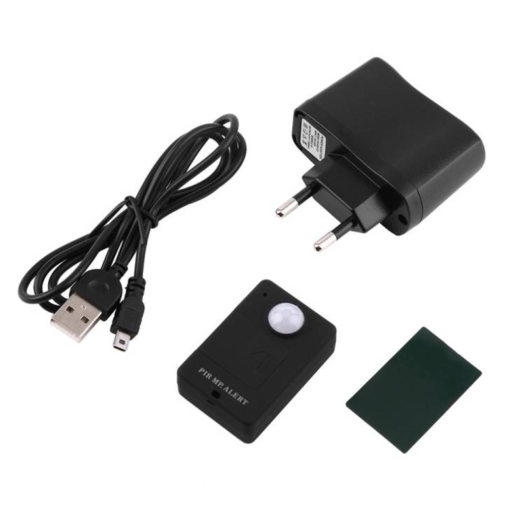 Mini PIR Alert Sensor Wireless Infrared GSM Alarm Monitor Motion Detector Detection Home Anti-theft
