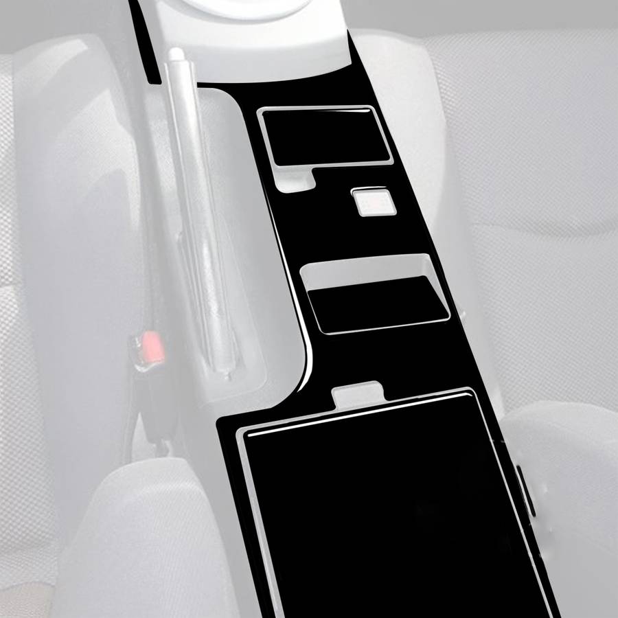 For Nissan 350Z 2003-2005 4pcs Car Central System Control Type B Decorative Stickers, Left and Right