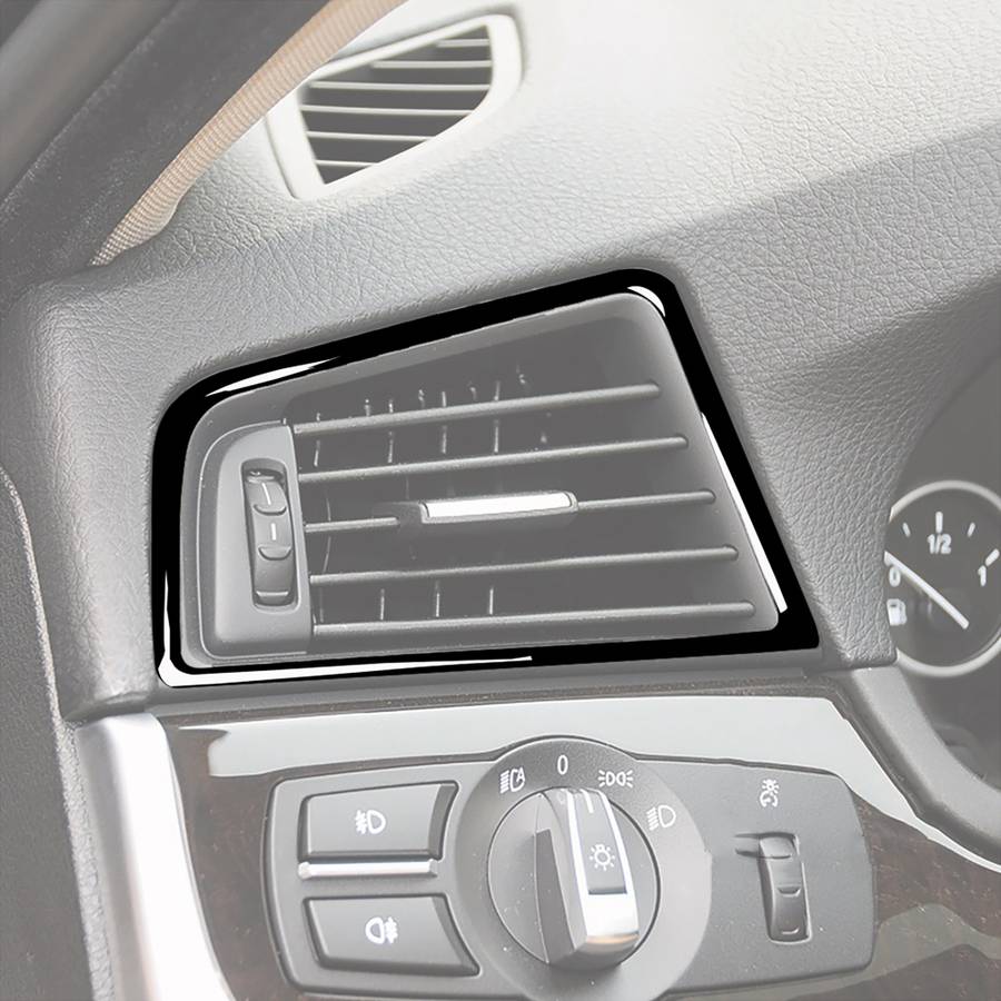For BMW 5 Series F10 2011-2017 Car Side Air Outlet Frame Decorative Sticker,Left Drive