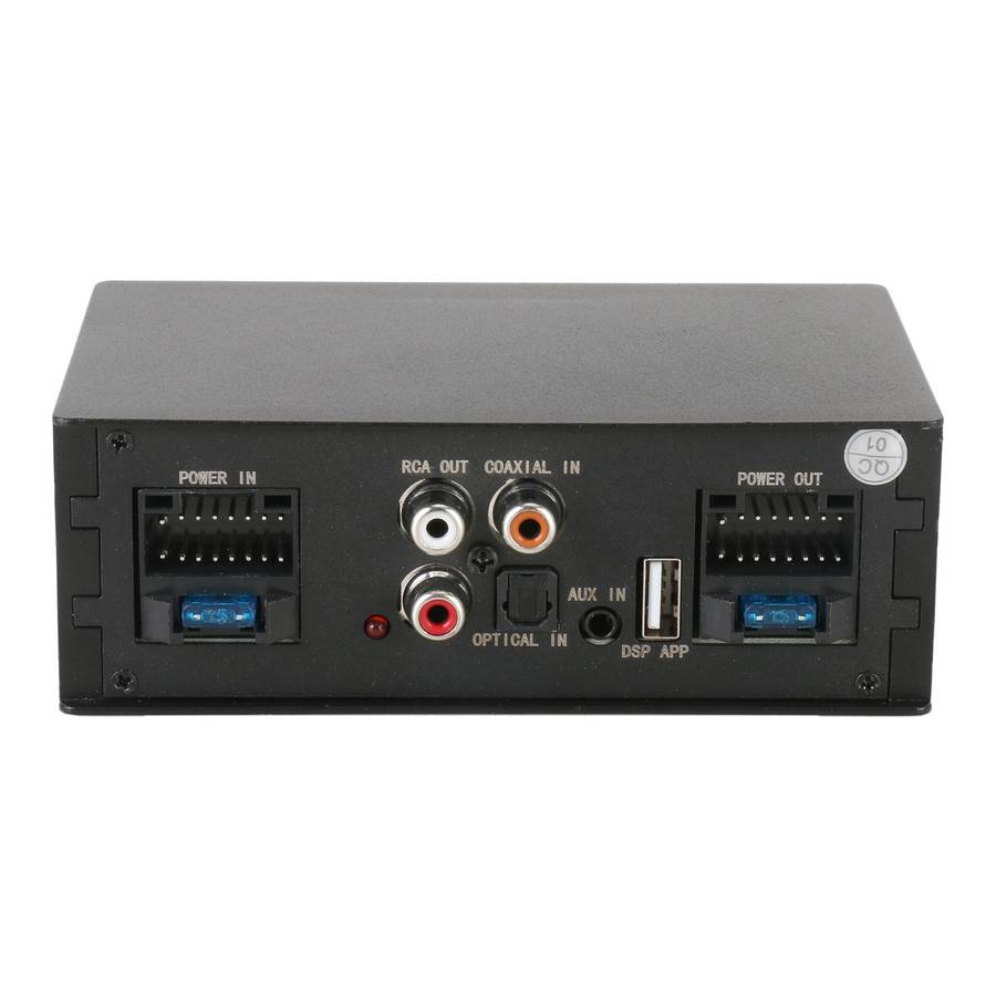 9-16V 15A 200W Car DSP Sound Amplifier for Android MP5