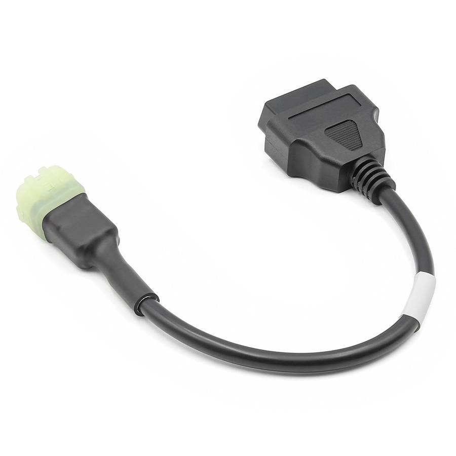 For Kawasaki 6 Pin to OBDII Female Motorcycle Connector Cable
