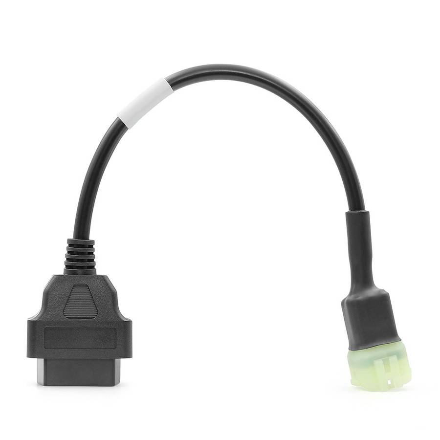 For Kawasaki 6 Pin to OBDII Female Motorcycle Connector Cable