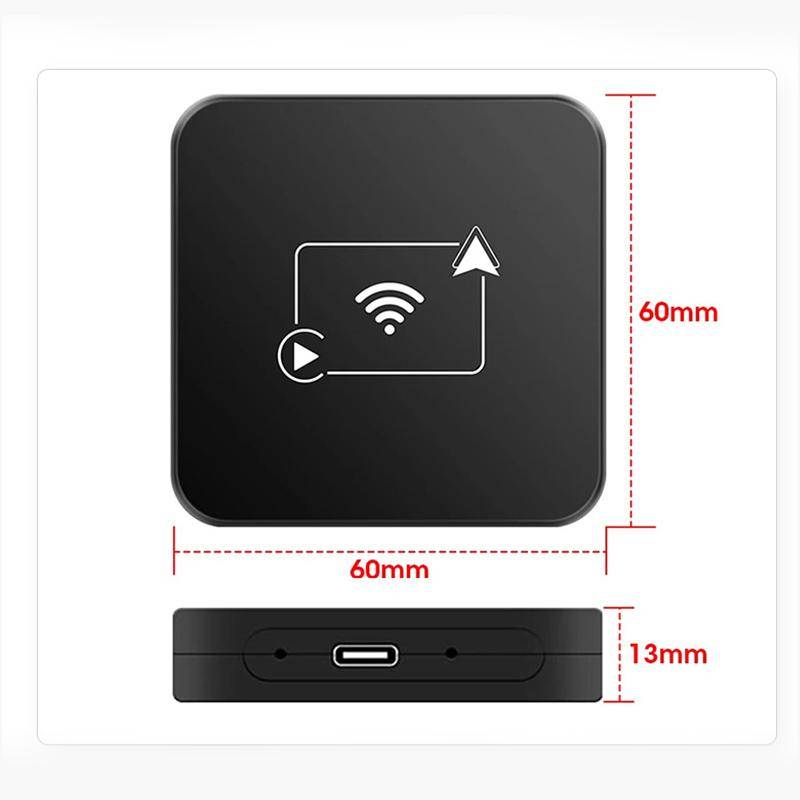 Car Intelligent AI Box Original Car Wired to Wireless Android Auto